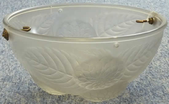 Rene Lalique Light Shade Dahlias