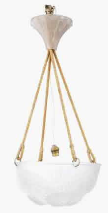 Rene Lalique Light Fixture Dahlias