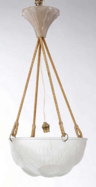 Rene Lalique Light Shade Dahlias