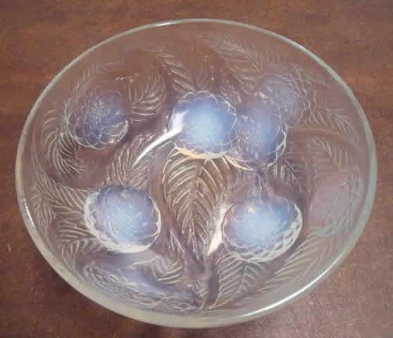 Rene Lalique Coupe Dahlias