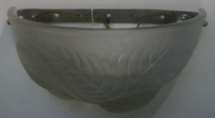 Rene Lalique Sconce Dahlias