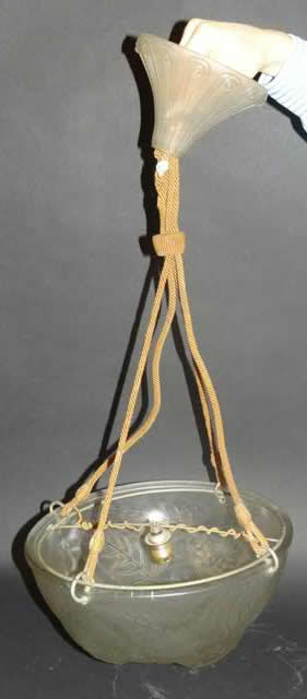 Rene Lalique Suspension Dahlias