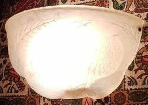 Rene Lalique Sconce Dahlias