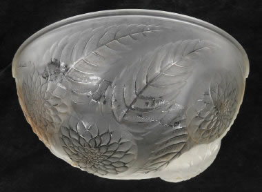 Rene Lalique Dahlias Sconce
