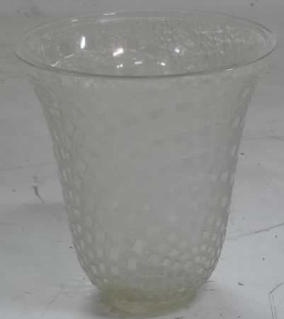 Rene Lalique Vase Damiers