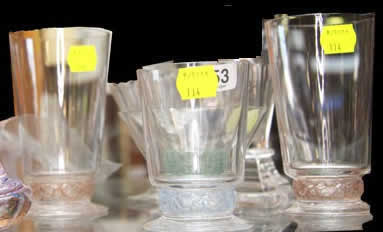 Rene Lalique Dampierre Tableware