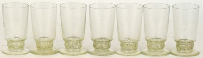 Rene Lalique Tableware Dampierre