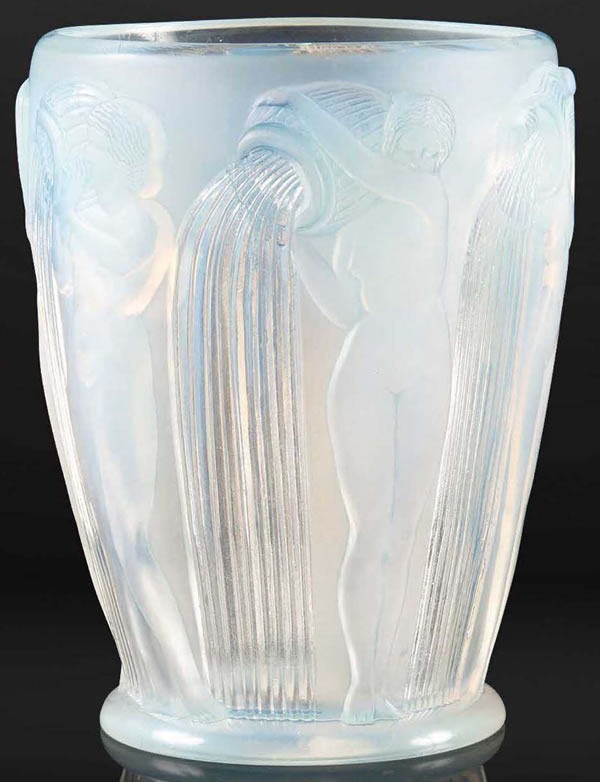 Rene Lalique Vase Danaides