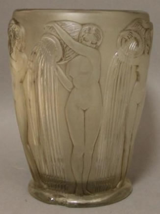 Rene Lalique Vase Danaides