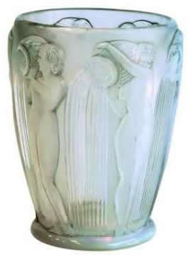 Rene Lalique Vase Danaides