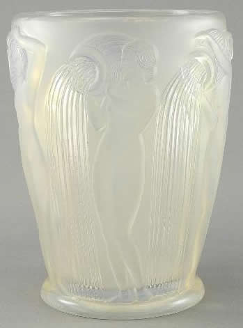 Rene Lalique Vase Danaides