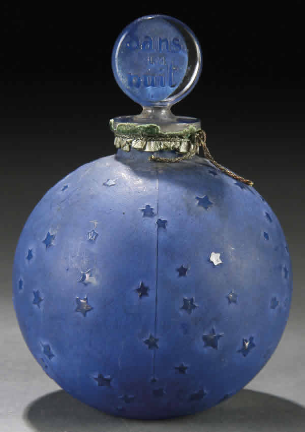 Rene Lalique Perfume Bottle Dans La Nuit