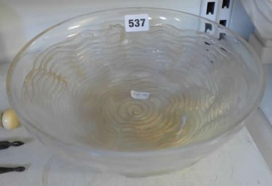 Rene Lalique Bowl Dauphins