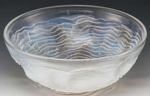 Rene Lalique Bowl Dauphins
