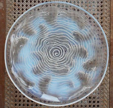 Rene Lalique Plate Dauphins