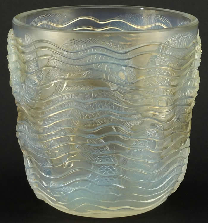 Rene Lalique Vase Dauphins