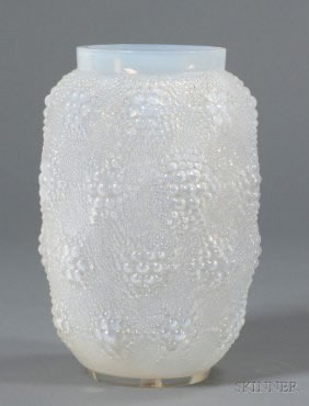 Rene Lalique Vase Davos