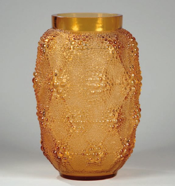 Rene Lalique Vase Davos