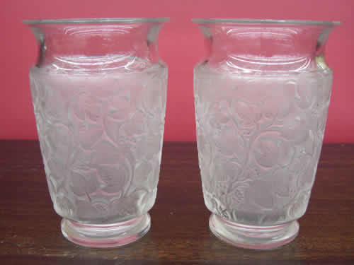 Rene Lalique Vase Deauville