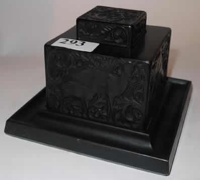 Rene Lalique Inkwell Deer