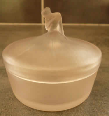 Rene Lalique Covered Box Degas