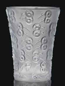 Rene Lalique Deux A Deux Vase