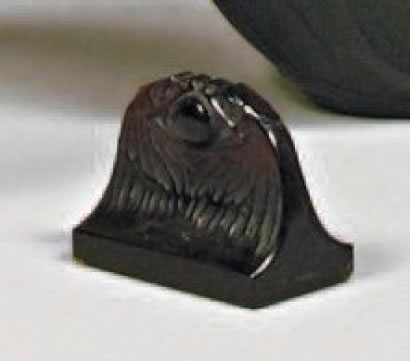 Rene Lalique Paperweight Deux Aigles