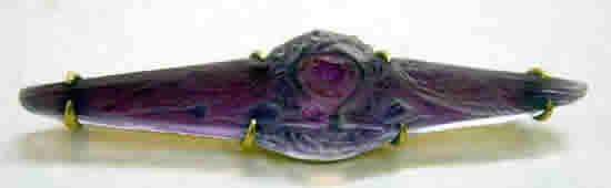 Rene Lalique Broche Deux Aigles