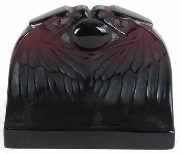 Rene Lalique Paperweight Deux Aigles