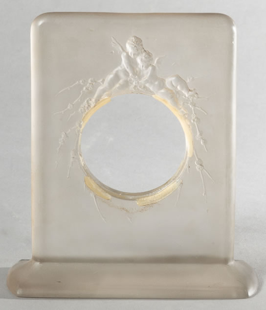 Rene Lalique Clock Deux Amours