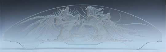 Rene Lalique Deux Cavaliers Decoration