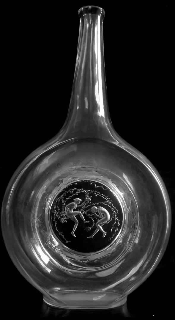Rene Lalique Deux Danseuses Decanter