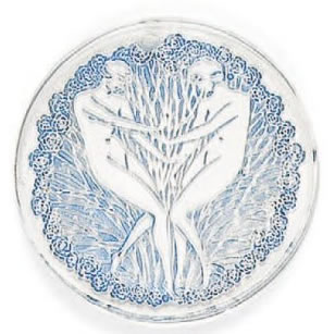 Rene Lalique Deux Danseuses Pendant