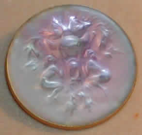 Rene Lalique Brooch Deux Figurines Et Masque