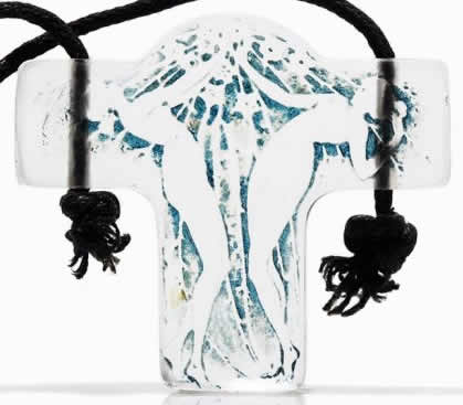 Rene Lalique Pendant Deux Figurines