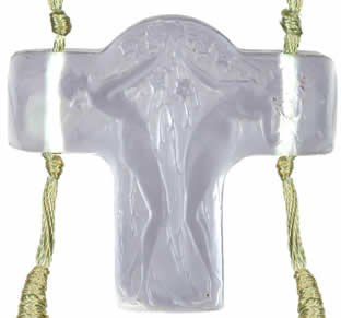 Rene Lalique Pendant Deux Figurines