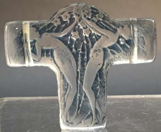 Rene Lalique Pendentif Deux Figurines