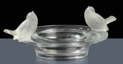 Rene Lalique Deux Moineaux Moqueurs Bowl