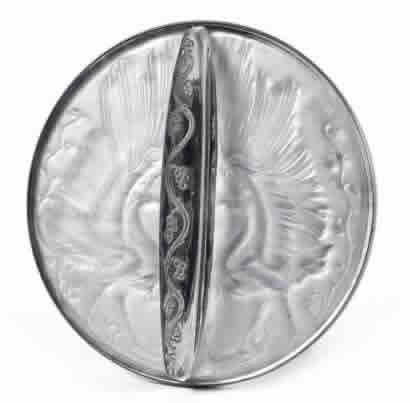 Rene Lalique Mirror Deux Oiseaux