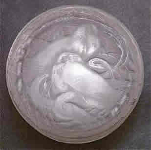 Rene Lalique Deux Pigeons Box