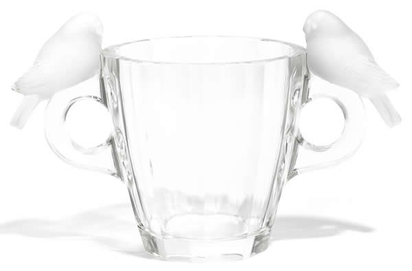 Rene Lalique Vase Deux Pigeons
