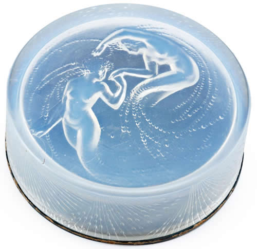 Rene Lalique Powder Box Deux Sirenes-2