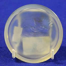 Rene Lalique Ashtray Deux Zephyrs