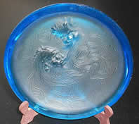 Rene Lalique Ashtray Deux Zephyrs