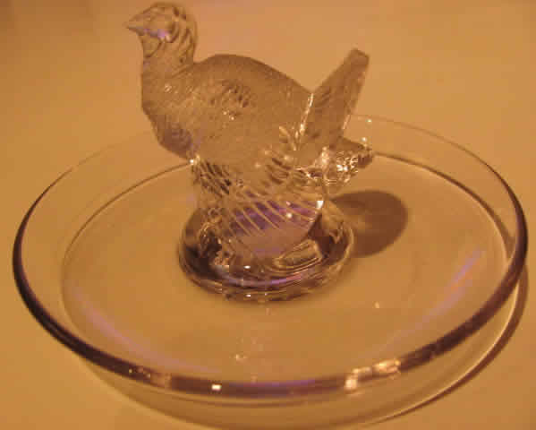 Rene Lalique Ring Dish Dindon