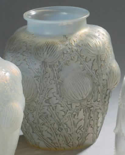 Rene Lalique Vase Domremy