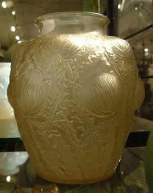 Rene Lalique Vase Domremy