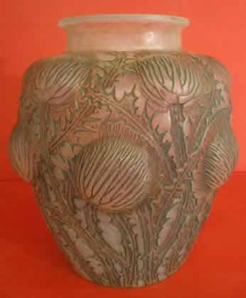 Rene Lalique Vase Domremy