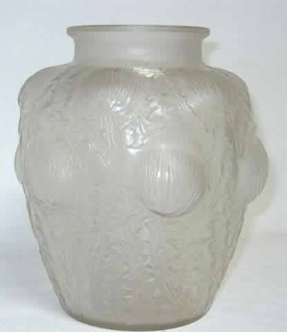 Rene Lalique Vase Domremy