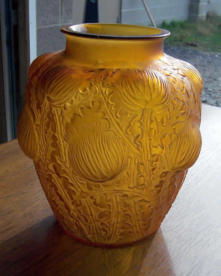 Rene Lalique Vase Domremy